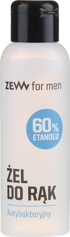 Antybakteryjny żel do rąk dla mężczyzn - Zew For Men — Zdjęcie N1
