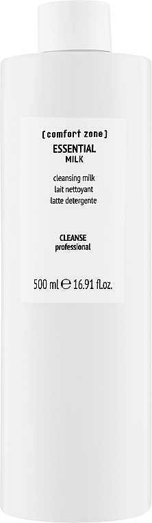 Jedwabiste mleczko oczyszczające do twarzy - Comfort Zone Essential Cleansing Milk — Zdjęcie N5
