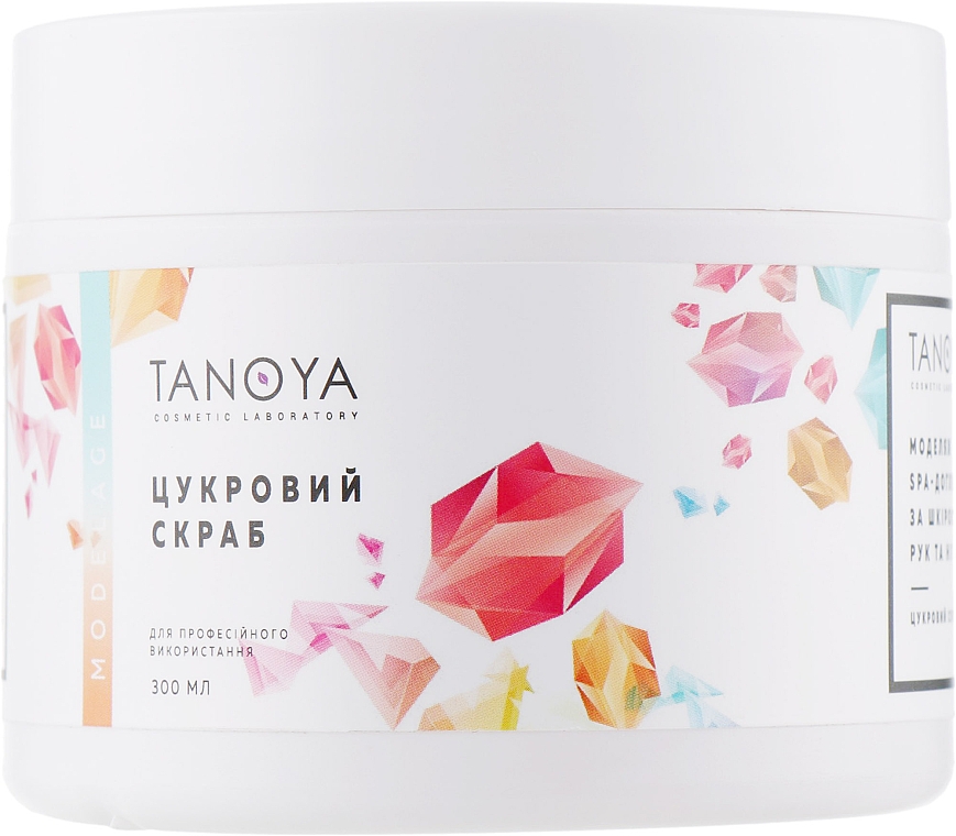 Peeling cukrowy Pielęgnacja spa dla ciała, dłoni i stóp - Tanoya Modelazh — Zdjęcie N1