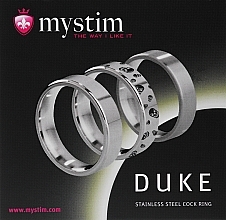 Kup Pierścień erekcyjny 48 mm, matowy - Mystim Duke Strainless Steel Cock Ring 