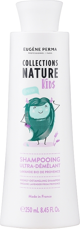 Szampon dla dzieci ułatwiający rozczesywanie włosów - Eugene Perma Cycle Vital Shampooing Kids — Zdjęcie N1