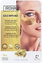 Kup Ekstraujędrniające płatki pod oczy Złoto i kolagen - Iroha Nature Gold + Collagen Extra Firmness Eyes Patches