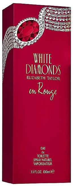Elizabeth Taylor White Diamonds En Rouge - Woda toaletowa — Zdjęcie N2