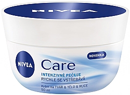 Intensywnie odżywczy krem do twarzy i ciała - NIVEA Care Intensive Nourishment Face & Body Cream — Zdjęcie N5