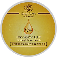 Kup Przeciwzmarszczkowe hydrożelowe płatki pod oczy z koenzymem Q10 - King Rose Coenzyme Q10 Hydrogel Eye Patch