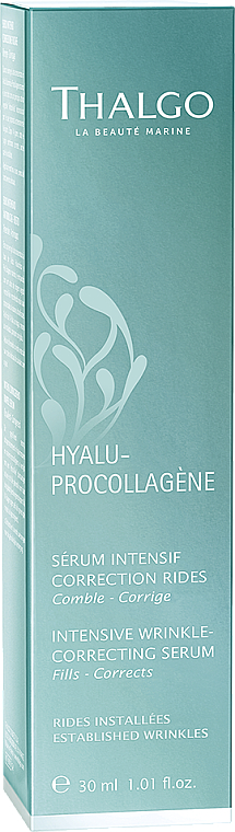 Peptydowe serum do twarzy - Thalgo Hyalu-Procollagene Intensive Wrinkle Correcting Serum — Zdjęcie N3