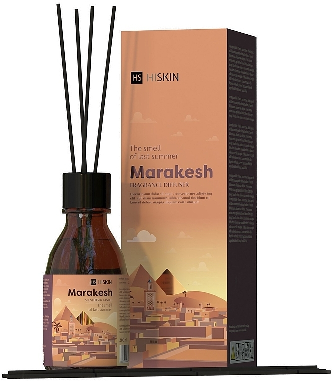 Dyfuzor zapachowy Marrakesz - HiSkin Home Marakesh Fragrance Diffuser — Zdjęcie N1