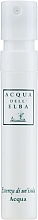 Acqua Dell'Elba Acqua - Woda perfumowana (próbka) — Zdjęcie N2