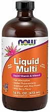 Kup Płynna multiwitamina o smaku dzikiej jagody - Now Foods Liquid Multi Wild Berry