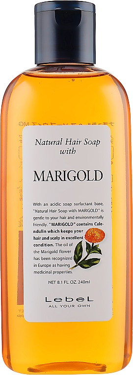 Szampon z ekstraktem z nagietka - Lebel Marigold Shampoo