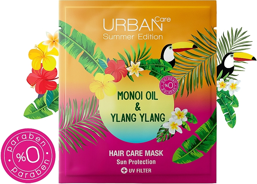 Kremowy olejek do włosów z monoi i ylang-ylang - Urban Care Monoi & Ylang Ylang Oil In Cream — Zdjęcie N3