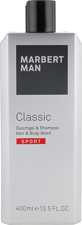 Żel do mycia ciała i włosów - Marbert Man Classic Sport Hair & Body Wash — Zdjęcie N1