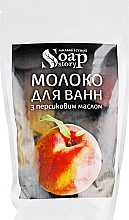 Mleko do kąpieli z olejem brzoskwiniowym - Soap Stories Cosmetics — Zdjęcie N1