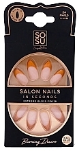 Zestaw sztucznych paznokci - Sosu by SJ Salon Nails In Seconds Burning Desire — Zdjęcie N1