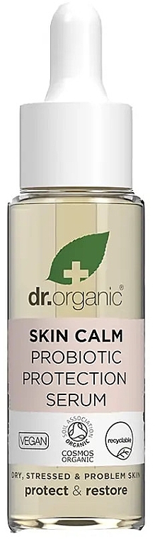 Serum do twarzy - Dr. Organic Skin Calm Probiotic Protective Serum — Zdjęcie N1