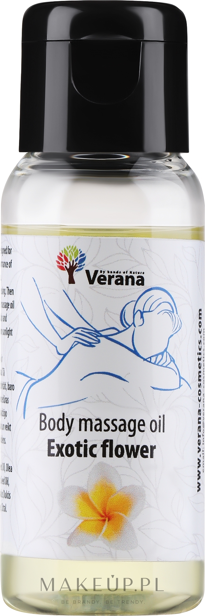 Olejek do masażu ciała Exotic Flower - Verana Body Massage Oil — Zdjęcie 30 ml