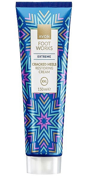 Rewitalizujący krem ​​na popękane pięty - Avon Foot Works Extreme Cracked Heels Restoring Cream XXL — Zdjęcie N1