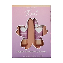 Kup PRZECENA!  Zestaw rozświetlaczy - Makeup Revolution x Roxi Cherry Blossom Highlighter Duo (highlighter/2x15ml) *