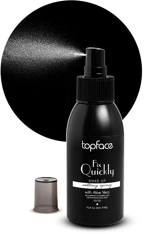 Spray utrwalający makijaż - TopFace Fix Quickly Make Up Sprey — Zdjęcie N2
