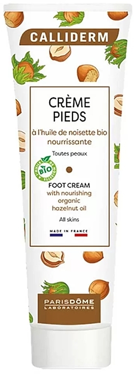 Krem do stóp z olejkiem z orzechów laskowych - Calliderm Foot Cream  — Zdjęcie N1