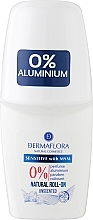 Kup Dezodorant w kulce do skóry wrażliwej - Dermaflora Natural Roll-on Sensitive With MSM