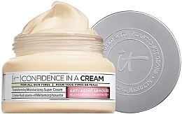 Nawilżający krem do twarzy - IT Cosmetics Confidence In A Cream Transforming Moisturizing Super Cream — Zdjęcie N1