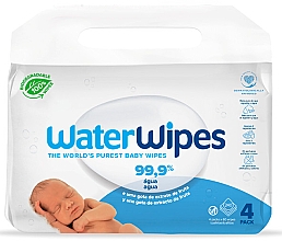 Chusteczki nawilżane dla niemowląt, 4x60szt - WaterWipes Baby Wipes — Zdjęcie N1