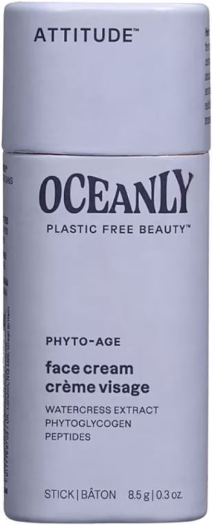 Przeciwstarzeniowy krem do twarzy - Attitude Oceanly Phyto-Age Face Cream  — Zdjęcie N1