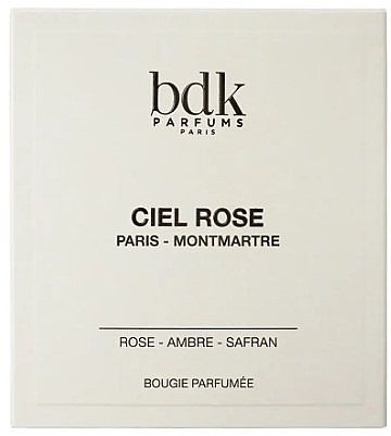Świeca zapachowa w szkle - BDK Parfums Ciel Rose Scented Candle — Zdjęcie N2