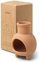 Kup Zestaw - Paddywax Incense Chiminea Ceramic Palo Santo & Sage (holder/1pcs + con/20pcs)