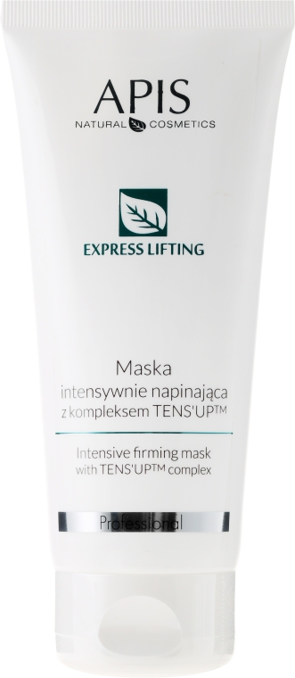Intensywnie napinająca maska do twarzy z kompleksem Tens’Up - APIS Professional Express Lifting — Zdjęcie N1