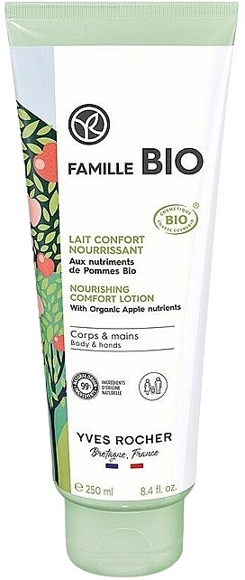 Balsam do ciała i rąk - Yves Rocher Famille Bio Nourishing Comfort Lotion — Zdjęcie N1