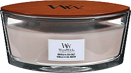 Kup Świeca zapachowa - Woodwick Sea Salt & Vanilla Ellipse Scented Candle