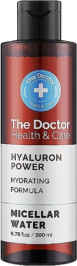 Woda micelarna do demakijażu - The Doctor Health & Care Hyaluron Power Micellar Water — Zdjęcie N1