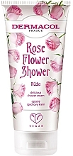 Kremowy żel pod prysznic Róża - Dermacol Rose Flower Shower Cream — Zdjęcie N1