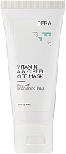 Kup PRZECENA! Złuszczająca maska do twarzy z witaminami A i C - Ofra Vitamin A & C Peel Off Mask *