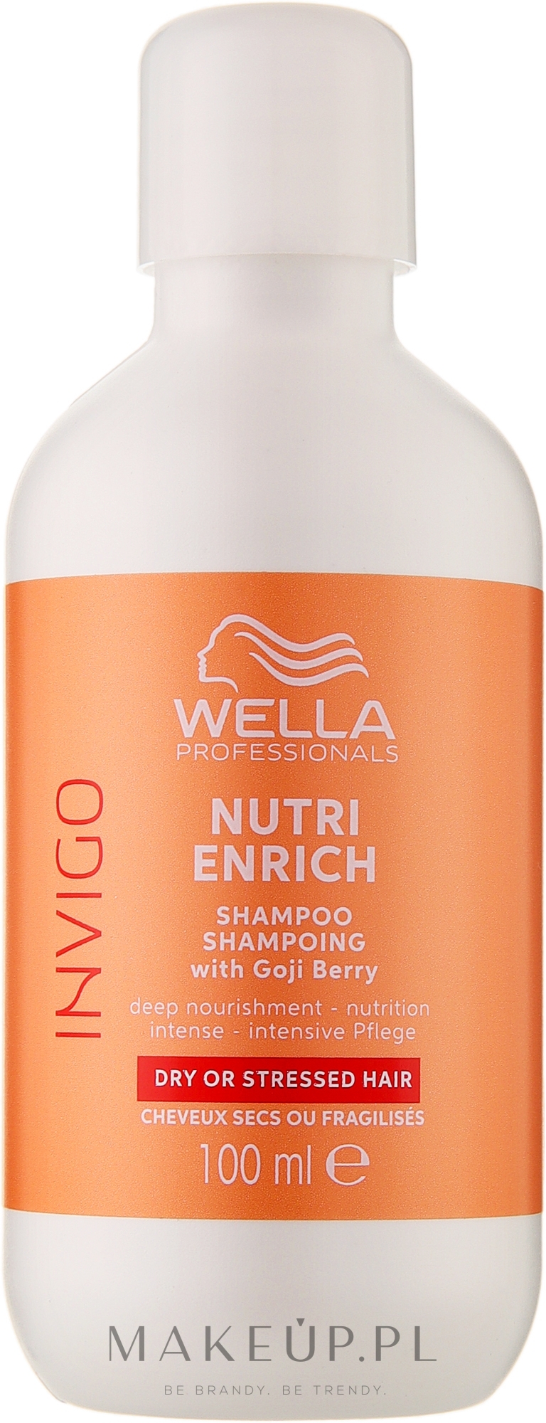 Odżywczy szampon z jagodami goji - Wella Professionals Invigo Nutri-Enrich Deep Nourishing Shampoo — Zdjęcie 100 ml