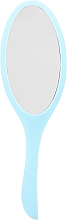 Szczotka do włosów z magnetycznym lusterkiem, różowo-błękitna - Twish Professional Hair Brush With Magnetic Mirror Mauve-Blue — Zdjęcie N4