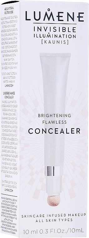 Rozświetlający korektor do twarzy - Lumene Invisible Illumination Brightening Flawless Concealer — Zdjęcie N2