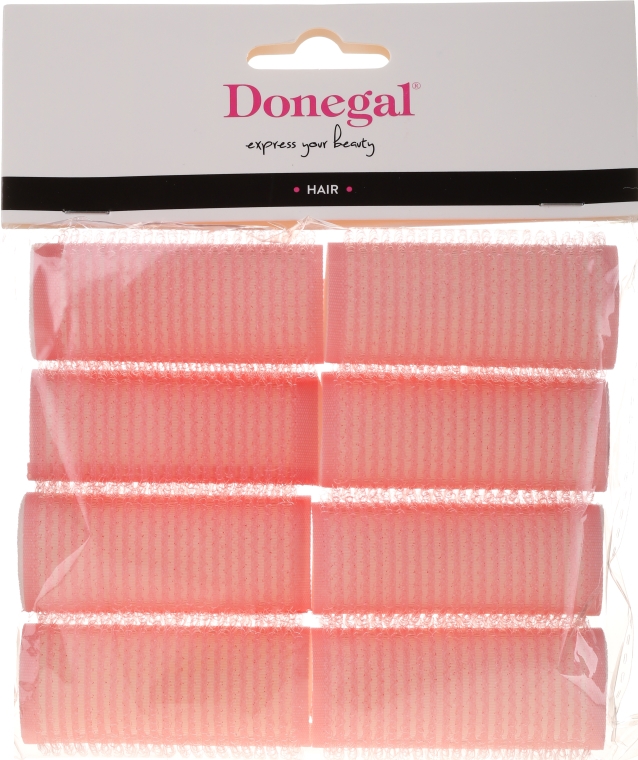 Wałki do włosów piankowe 25 mm 8 szt. - Donegal Hair Curlers — Zdjęcie N1