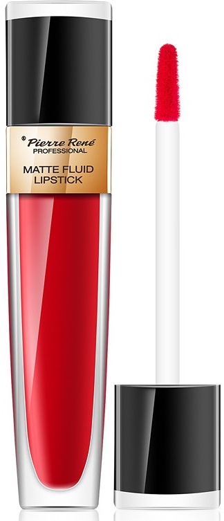 Matowa szminka w płynie - Pierre René Matte Fluid Lipstick — Zdjęcie N3