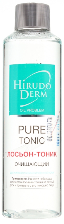 Oczyszczający tonik do twarzy - Hirudo Derm Pure Tonic — Zdjęcie N2