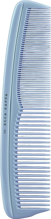 Grzebień do włosów, niebieski - Acca Kappa Pettine Basic Grande — Zdjęcie N1