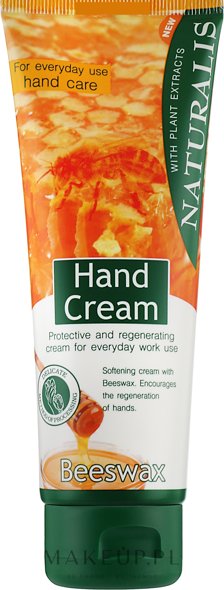 Ochronny krem do rąk Wosk pszczeli - Naturalis Beeswax Protective Hand Cream — Zdjęcie 125 ml