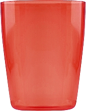 Kup Szklanka toaletowa, 88056, przezroczysta czerwień - Top Choice