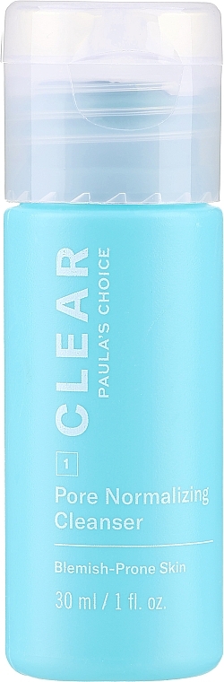 Żel oczyszczający do twarzy - Paula's Choice Clear Pore Normalizing Cleanser Travel Size — Zdjęcie N1
