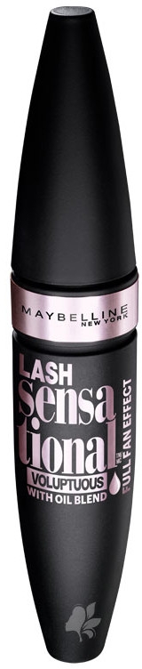 Pogrubiający tusz do rzęs - Maybelline New York Sensational Lash Mascara Voluptuous with Argan Oil — Zdjęcie N1