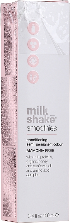 PRZECENA! Odżywcza farba do włosów - Milk Shake Smoothies Semi Permanent Color * — Zdjęcie N2