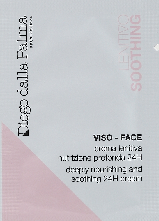 Krem do twarzy - Diego Dalla Palma Lenitivo Soothing Deeply Nourishing And Soothing 24H Cream (próbka) — Zdjęcie N1