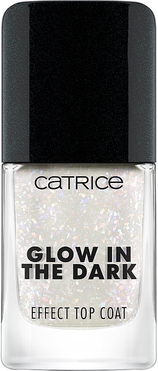 Top coat do paznokci świecący w ciemności - Catrice Glow In The Dark Effect Top Coat — Zdjęcie N2